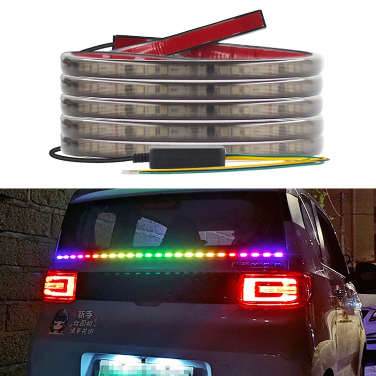 S24-240CM 240cm DC12V-24V Car Rear LED RGB Daytime Running Lights Strip Colorful Lamp ÎҵÄÉ̵ê