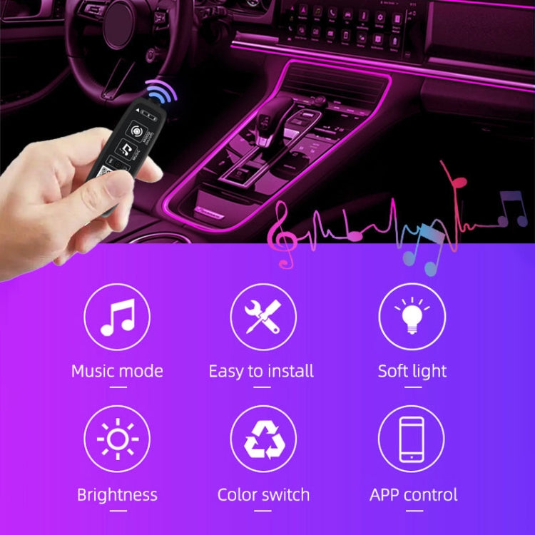 G101 3m Cigarette Lighter Car Colorful RGB Foot LED Atmosphere Light ÎҵÄÉ̵ê