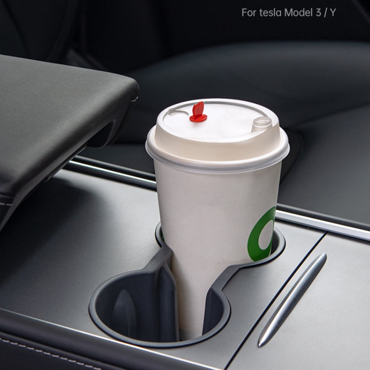 SHUNWEI SD-1054 Car Water Cup Holder for Tesla Model 3 / Y 2021-2022