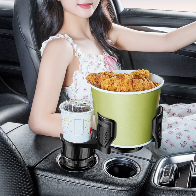 SB-3088 Car Multifunctional Retractable Rotating Water Cup Holder with Compass