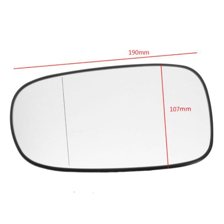 Car Right Side Wide-angle Rearview Mirror 30496 for Saab 93 2003-2010, Right Drive ÎҵÄÉ̵ê