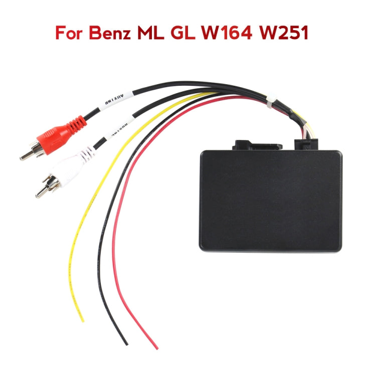 Car Optical Fiber Audio Decoding Conversion Box MOST for Mercedes-Benz W164