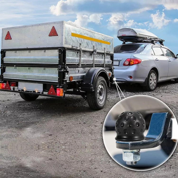 Car Truck Tow Ball Cover Cap Towing Hitch Trailer Towball Protection