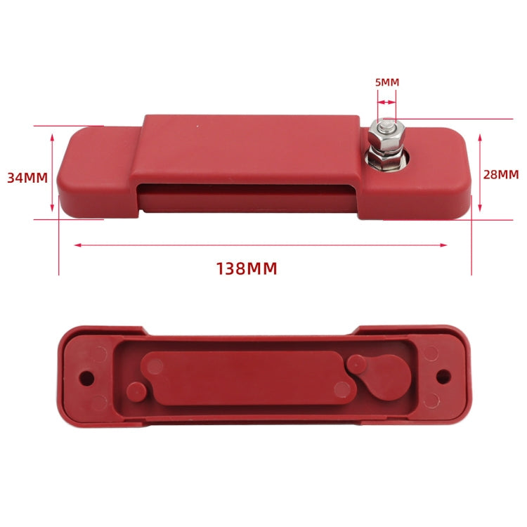 48V 180A 12 Way Power Distribution Terminal Block Battery Bus Bar Set