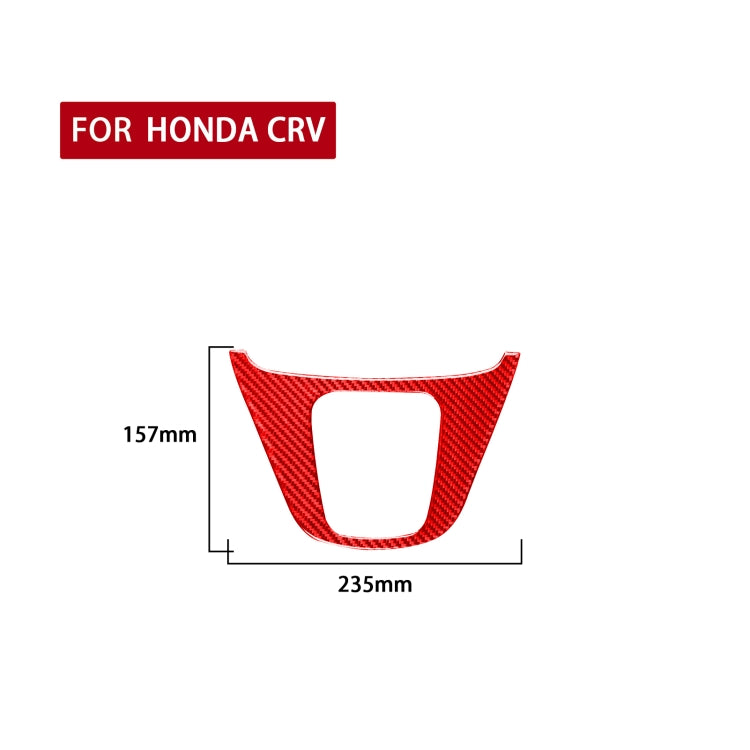 For Honda CRV 2007-2011 Carbon Fiber Car Gear Panel Frame Decorative Sticker,Left and Right Drive Universal ÎҵÄÉ̵ê