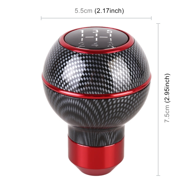 Universal Car Carbon Fiber Texture Metal Gear Shift Knob ÎҵÄÉ̵ê