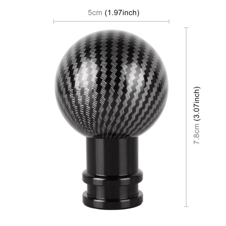 Universal Car Carbon Fiber Texture Metal Gear Shift Knob ÎҵÄÉ̵ê