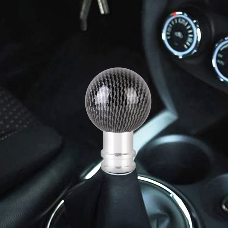 Universal Car Carbon Fiber Texture Metal Gear Shift Knob ÎҵÄÉ̵ê