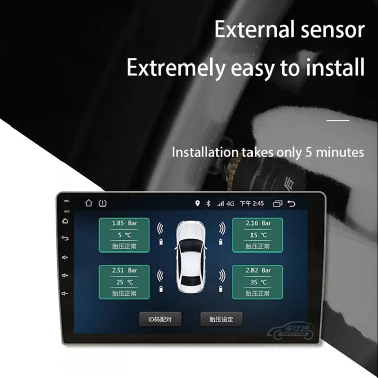 USB TPMS Tire Pressure Monitoring System Android with External Sensor for Car Radio DVD Player ÎҵÄÉ̵ê