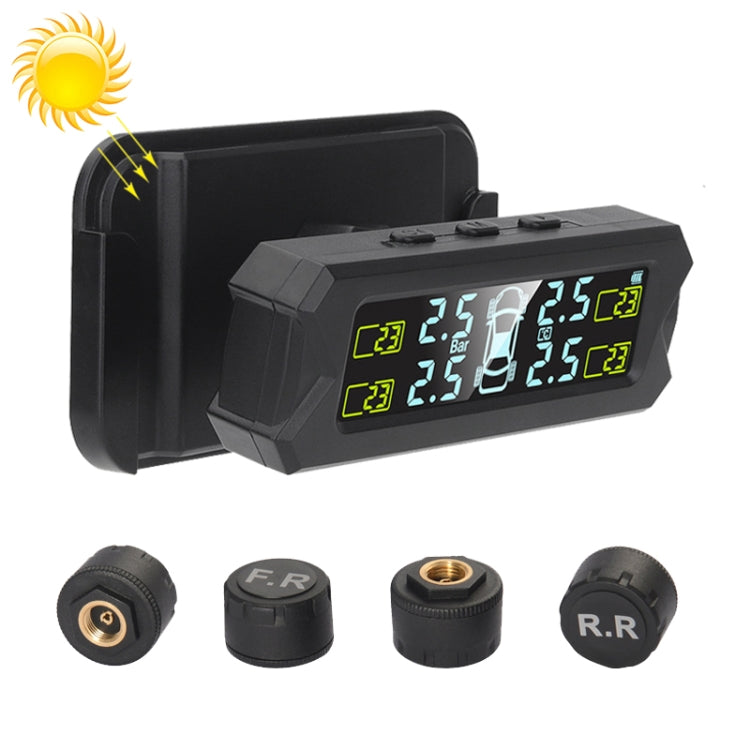 Car High Precision Solar Charging Tire Pressure Monitoring System TPMS, External Voice Sensor ÎҵÄÉ̵ê