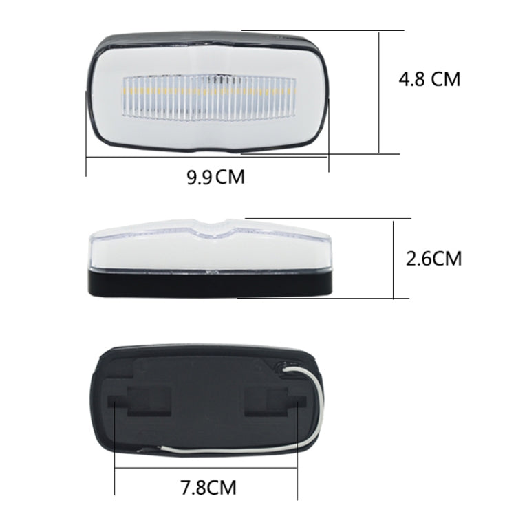 2 PCS MK-190 Truck LED Side Marker Light