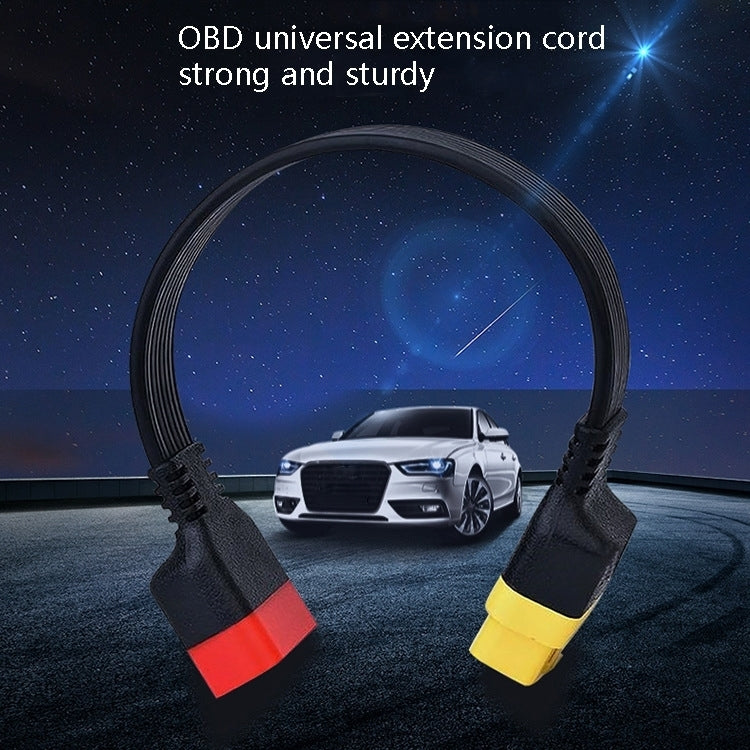 SF62 60cm Car Detector OBD Extension Line Car Computer Conversion Plug Male to Female Adapter Cable ÎҵÄÉ̵ê