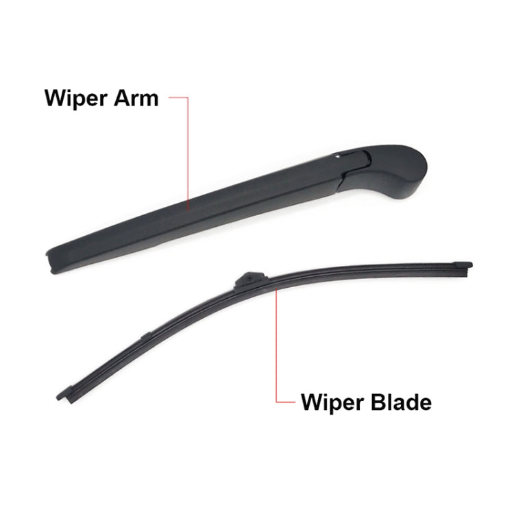 JH-BMW05 For BMW X1 F48 2016-2017 Car Rear Windshield Wiper Arm Blade Assembly 61 62 7 356 224 ÎҵÄÉ̵ê