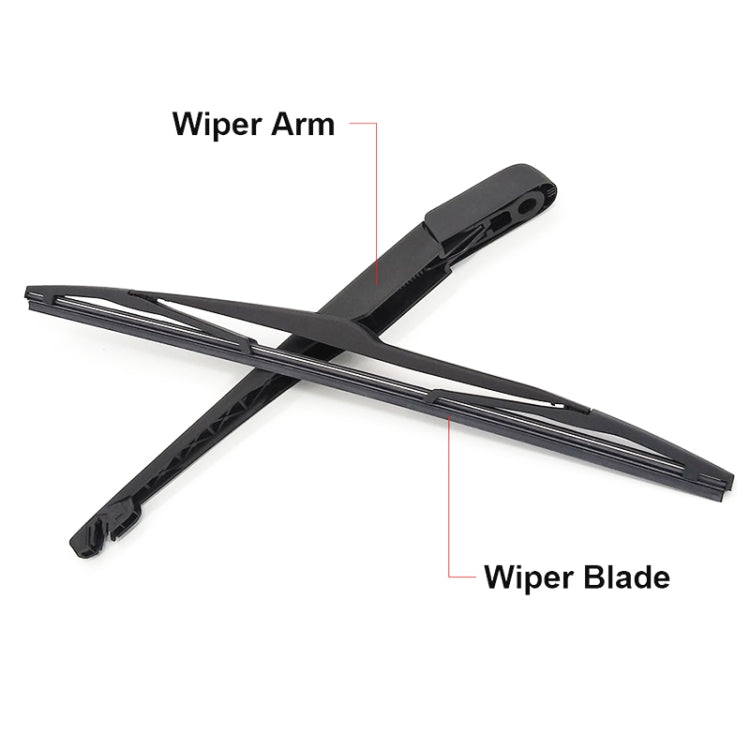 JH-BMW09 For BMW X3 E83 2004-2010 Car Rear Windshield Wiper Arm Blade Assembly 61 62 3 400 708