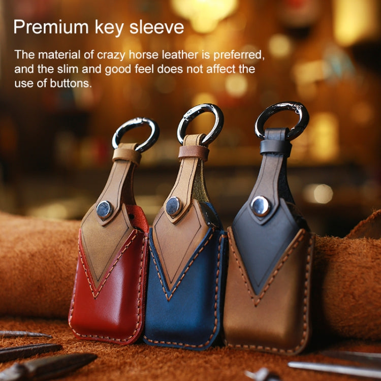 For Honda Car Cowhide Leather Key Protective Cover Key Case, Two Keys Version ÎҵÄÉ̵ê