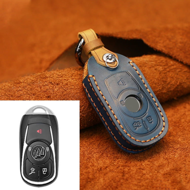 For Buick Car Cowhide Leather Key Protective Cover Key Case, Five Keys Version ÎҵÄÉ̵ê