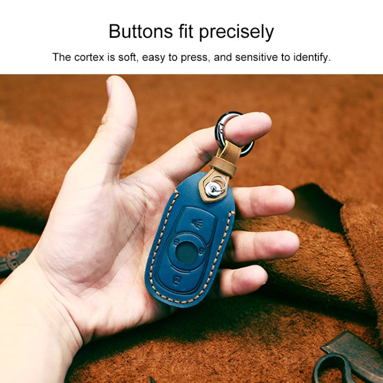 For Buick Car Cowhide Leather Key Protective Cover Key Case, Five Keys Version ÎҵÄÉ̵ê