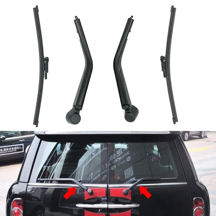 JH-MINI02 For BMW Mini Cooper R55 2007-2012 Car Rear Windshield Wiper Arm Blade Assembly 61 62 2 756 280