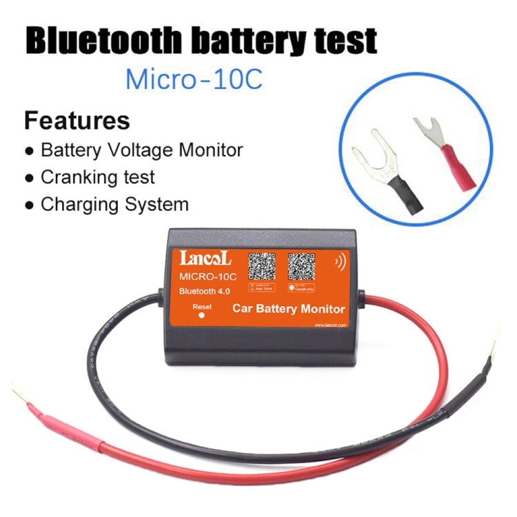 MICRO-10C 12V Bluetooth 4.0 Car Battery Tester ÎҵÄÉ̵ê