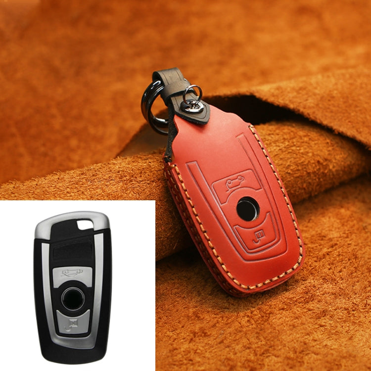 For BMW Old Style Car Cowhide Leather Key Protective Cover Key Case, Two Keys Version ÎҵÄÉ̵ê