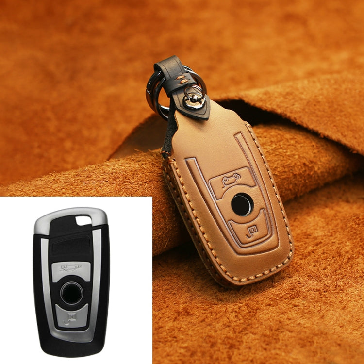 For BMW Old Style Car Cowhide Leather Key Protective Cover Key Case, Two Keys Version ÎҵÄÉ̵ê