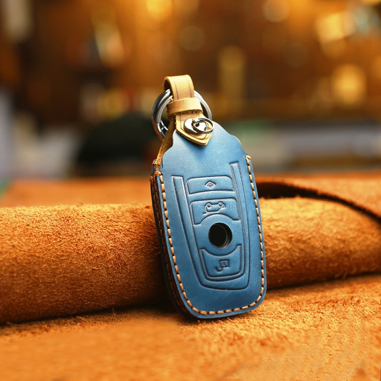 For BMW Old Style Car Cowhide Leather Key Protective Cover Key Case, Three Keys Version ÎҵÄÉ̵ê