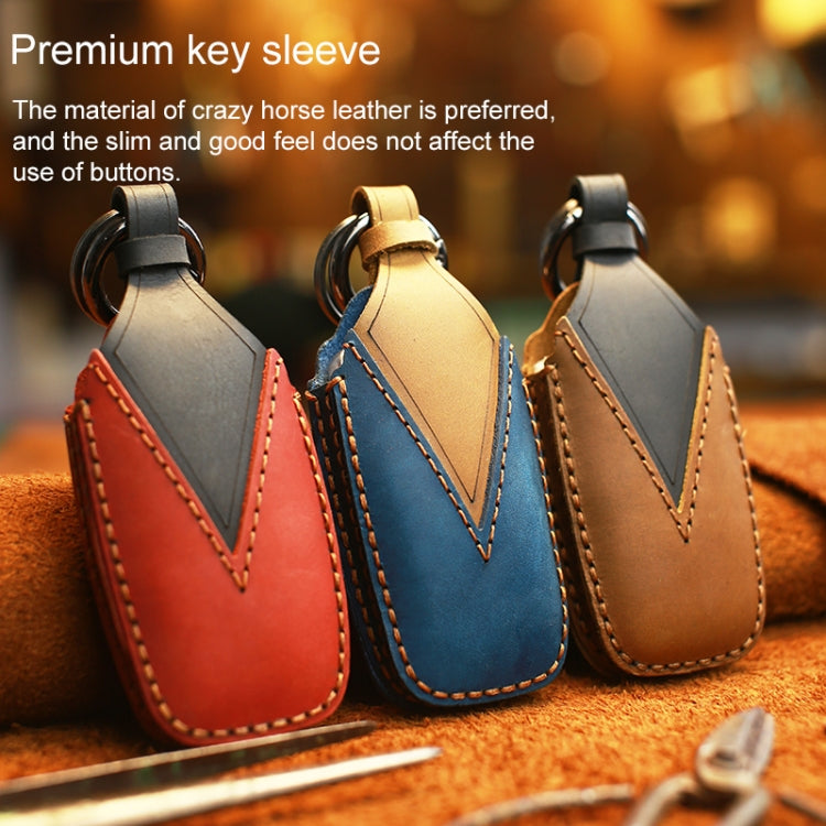 For BMW Old Style Car Cowhide Leather Key Protective Cover Key Case, Three Keys Version ÎҵÄÉ̵ê