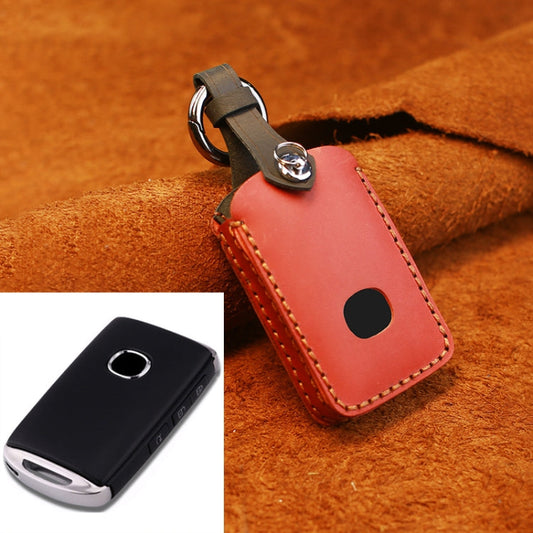 For Mazda New Style Car Cowhide Leather Key Protective Cover Key Case ÎҵÄÉ̵ê