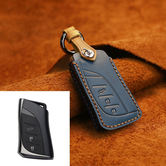 For Lexus New Style Car Cowhide Leather Key Protective Cover Key Case