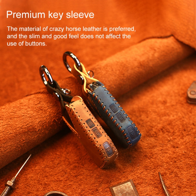 For Kia Car Cowhide Leather Key Protective Cover Key Case, Square Version ÎҵÄÉ̵ê