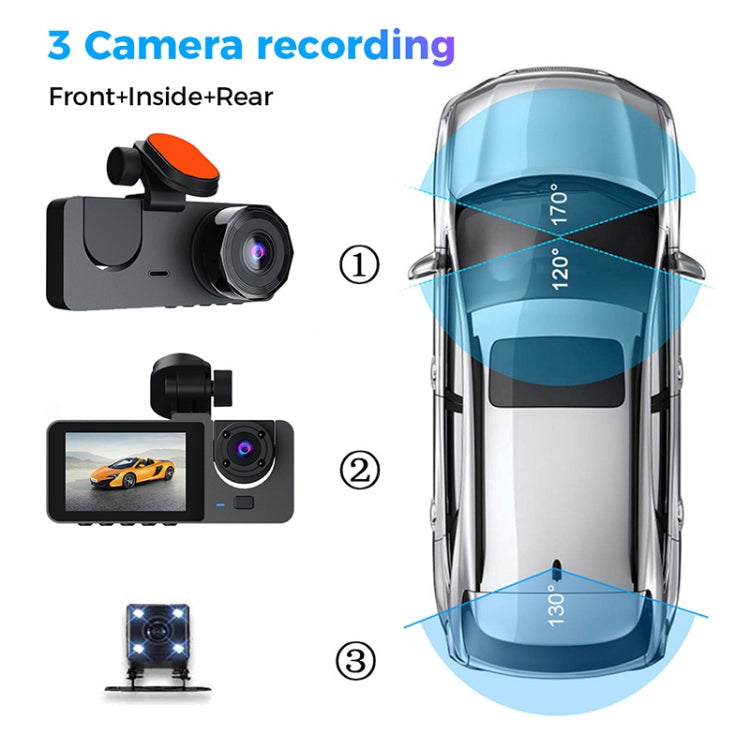 A2 Triple Lens Car Dash Camera Driving Recorder ÎҵÄÉ̵ê