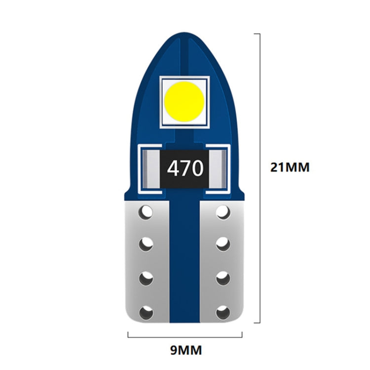 20pcs T10 3030-2SMD Car White Light LED Clearance Light Lamp