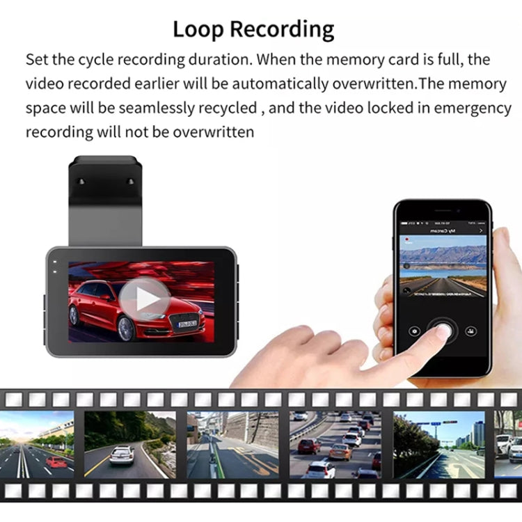 D907 HD Dual Recording Night Vision WiFi Car Dash Cam Driving Recorder Dual Lens Reversing Video ÎҵÄÉ̵ê