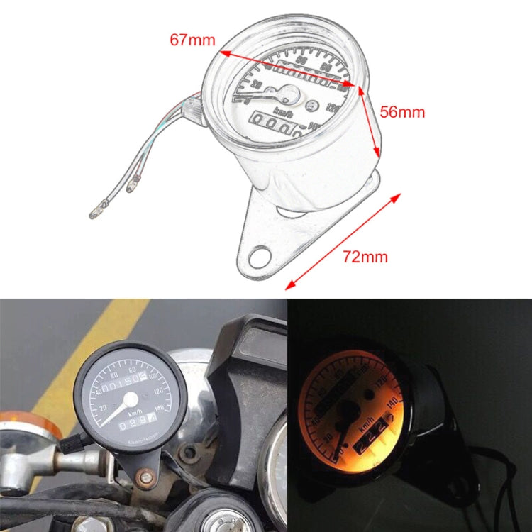 Motorcycle Retro Modified Odometer Speedometer Kilometer ÎҵÄÉ̵ê