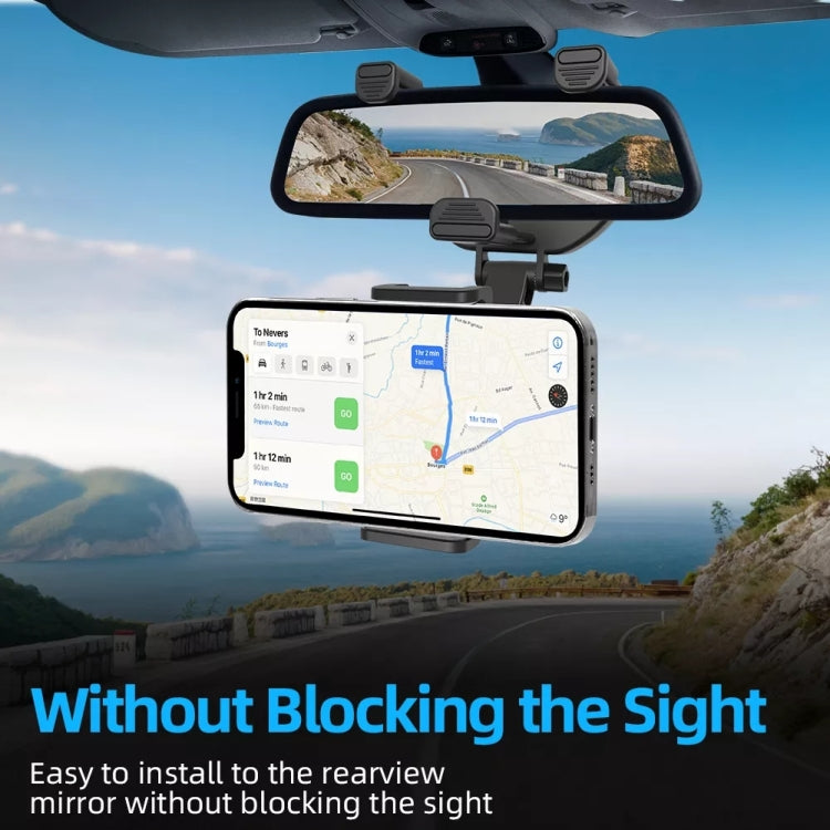 Car Rearview Mirror Phone Holder Universal Navigation Bracket ÎҵÄÉ̵ê