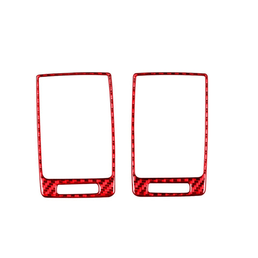 2 PCS Set for Honda CRV 2007-2011 Carbon Fiber Car Side Air Outlet Frame Decorative Sticker,Left and Right Drive Universal-Reluova