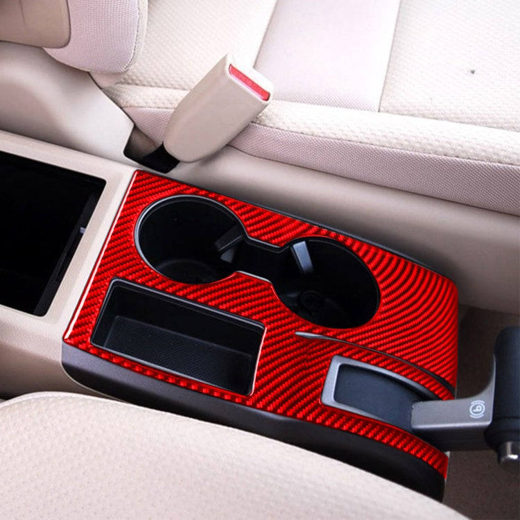 For Honda CRV 2007-2011 Carbon Fiber Car Water Cup Holder Panel Decorative Sticker, Right Drive ÎҵÄÉ̵ê