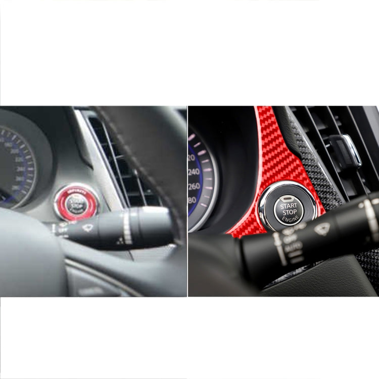 Car Carbon Fiber Dashboard Decorative Sticker for Infiniti Q50 2014-2020, Left Drive ÎҵÄÉ̵ê