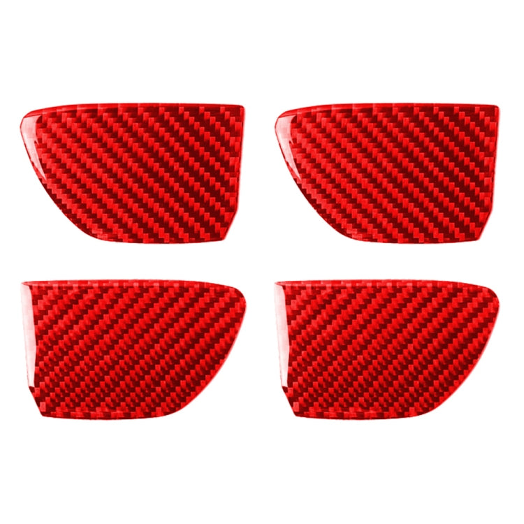 Car Carbon Fiber Inside Door Bowl Decorative Sticker for Infiniti Q50 2014-2020, Left and Right Drive ÎҵÄÉ̵ê