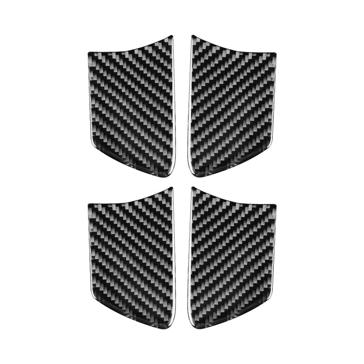 Car Carbon Fiber Inside Door Bowl Decorative Sticker for Toyota Highlander 2014-2019, Left Drive ÎҵÄÉ̵ê