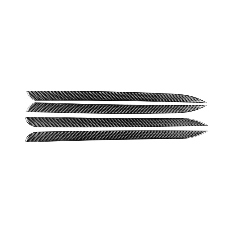 Car Carbon Fiber Door Trim Decorative Strip for Toyota Highlander 2014-2019, Left Drive ÎҵÄÉ̵ê