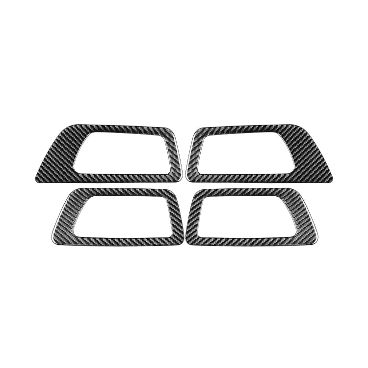 Car Carbon Fiber Inside Door Handle Panel Decorative Sticker for Toyota Highlander 2014-2019, Left Drive ÎҵÄÉ̵ê