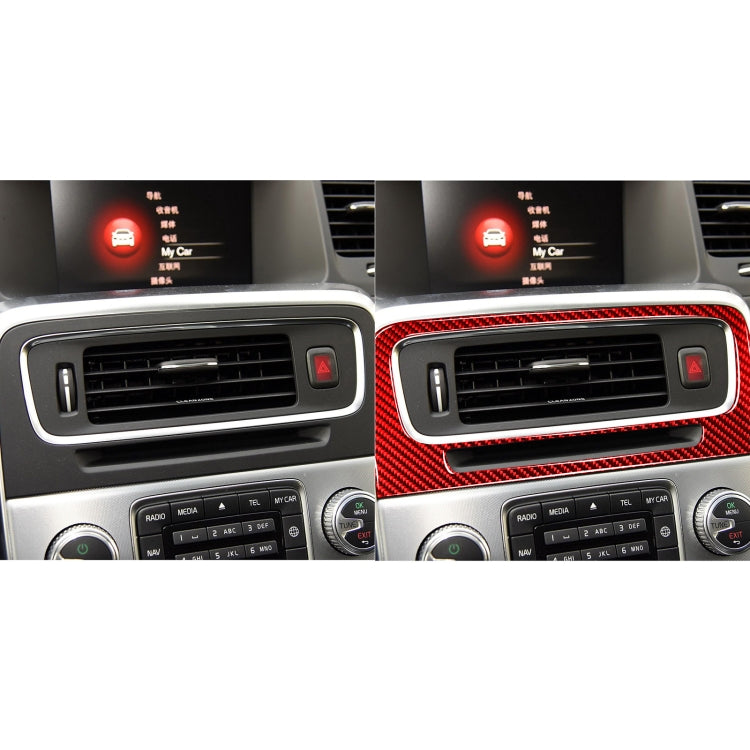 Car Central Control Air Outlet Decorative Sticker for Volvo V60 2010-2017, Left and Right Drive ÎҵÄÉ̵ê