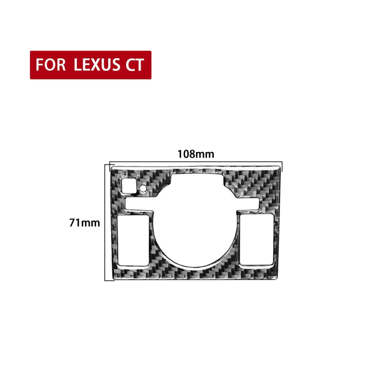 Car Control Panel High-level Configuration Decorative Sticker for Lexus CT 2011-2017, Right Drive ÎҵÄÉ̵ê