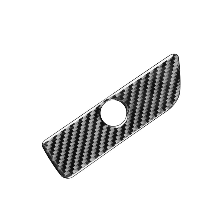 Car Carbon Fiber Storage Box Handle Decorative Sticker for Ford Explorer 2013-2019, Left Drive ÎҵÄÉ̵ê