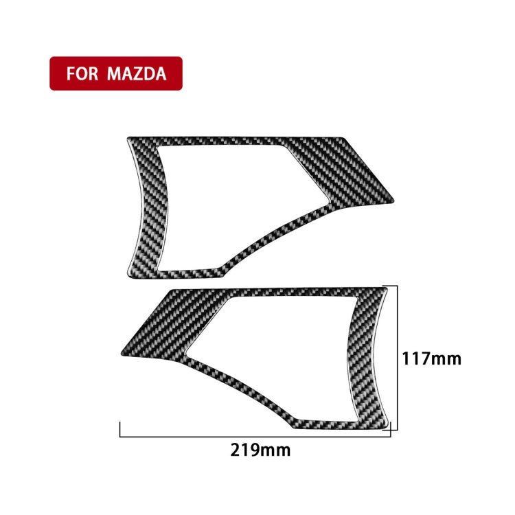 Car Front Door Speaker Frame Decorative Sticker for Mazda 3 Axela 2020, Left and Right Drive ÎҵÄÉ̵ê