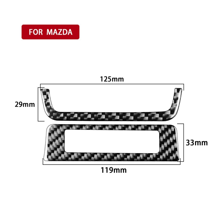 Car Carbon Fiber Headlight Frame Decorative Sticker for Mazda 3 Axela 2020, Right Drive ÎҵÄÉ̵ê