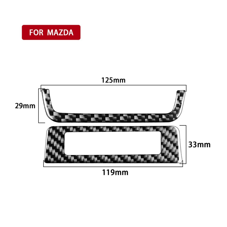 Car Carbon Fiber Headlight Frame Decorative Sticker for Mazda 3 Axela 2020, Left Drive ÎҵÄÉ̵ê