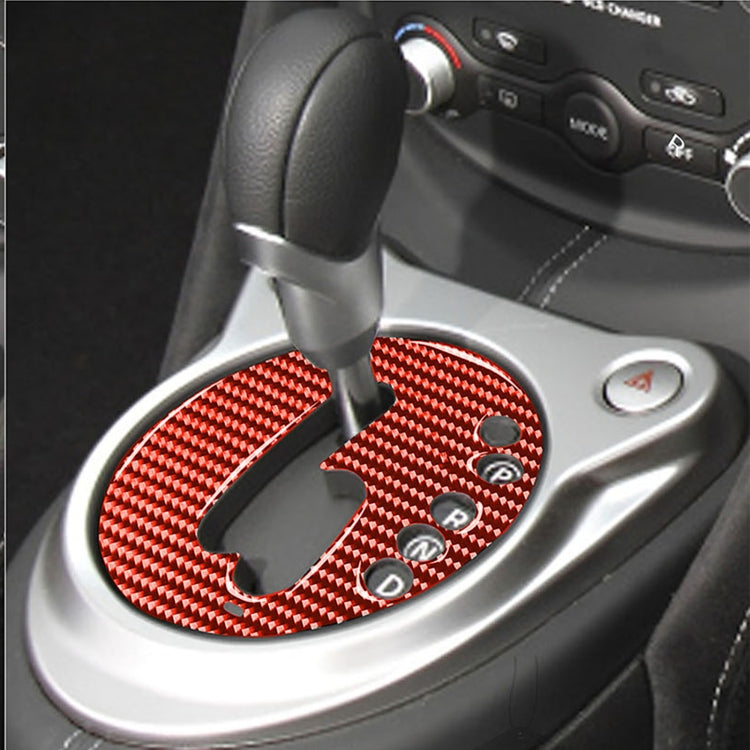 Car Carbon Fiber Automatic Transmission Panel Decorative Sticker for Nissan 370Z / Z34 2009-, Right Drive ÎҵÄÉ̵ê