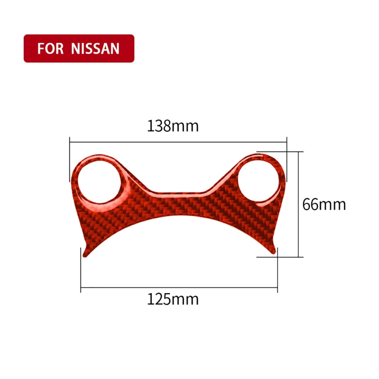 Car Carbon Fiber Manual Gear Panel Decorative Sticker for Nissan 370Z / Z34 2009-, Left and Right Drive Universal ÎҵÄÉ̵ê